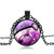XUSHUI XJ Fashion Silver Color Statement Necklace Retro Jewelry Glass Cabochon Pokemon Pokeball Pendant Necklace Women Gift 2017