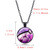 XUSHUI XJ Fashion Silver Color Statement Necklace Retro Jewelry Glass Cabochon Pokemon Pokeball Pendant Necklace Women Gift 2017